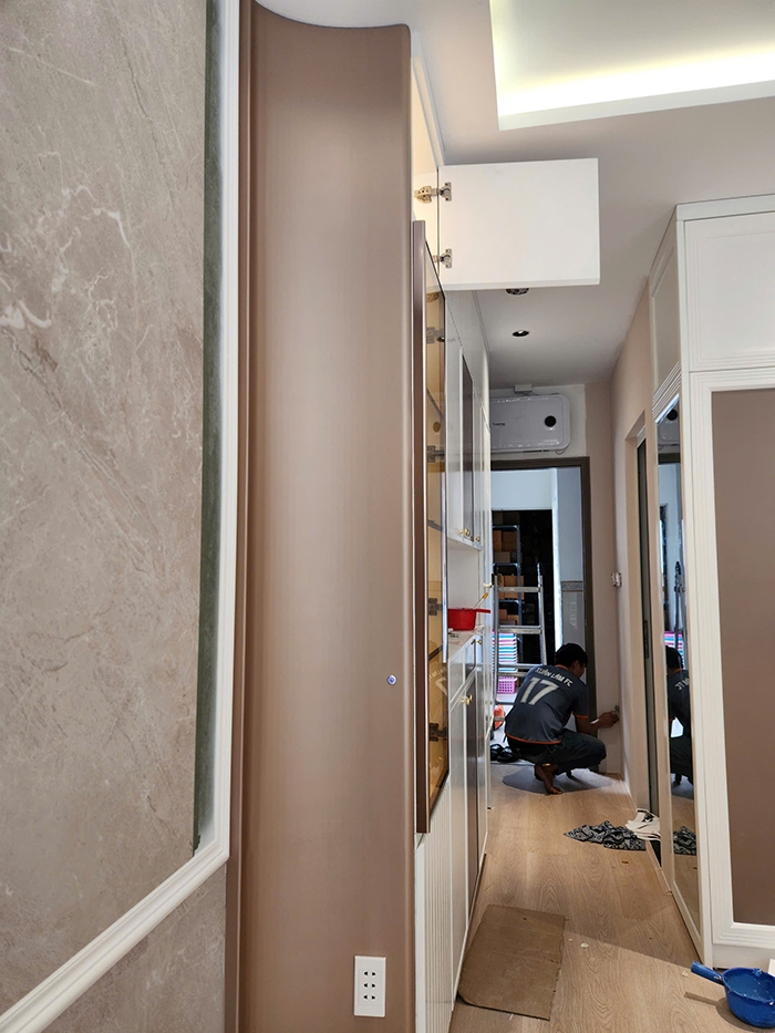 Thi công phim dán nội thất