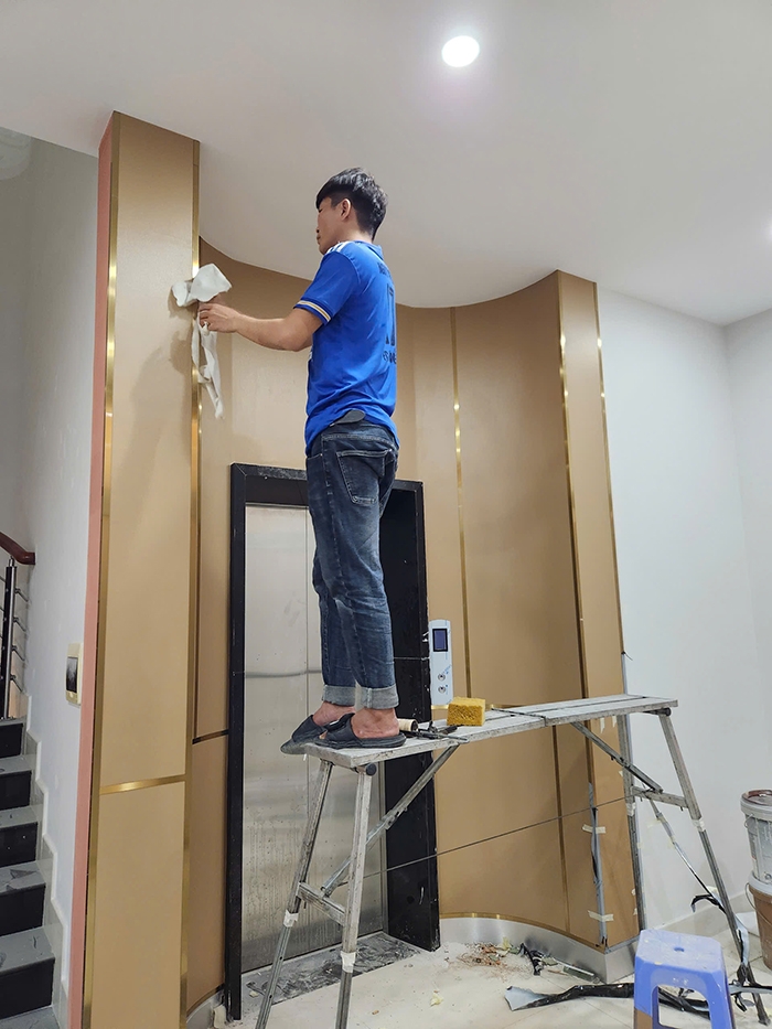 Thi công phim dán nội thất