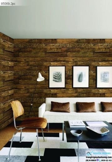 Giấy dán tường bê tông gỗ, giấy dán tường gỗ dạng bê tông