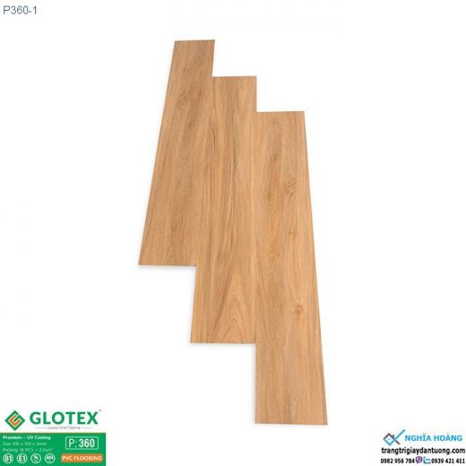 Sàn nhựa Glotex 3mm