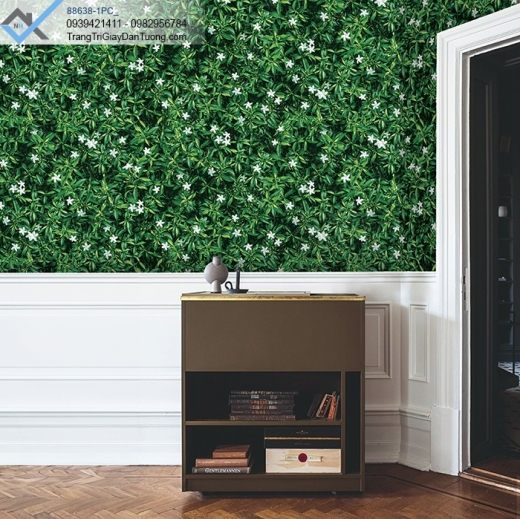 Giấy dán tường thảm thực vật