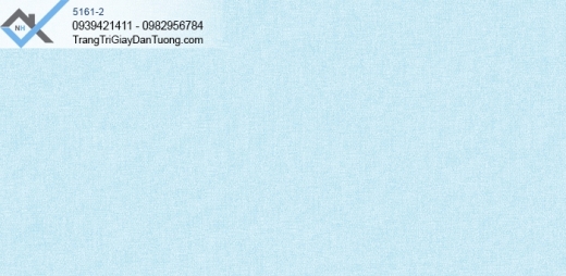 Giấy dán tường vân vải màu xanh