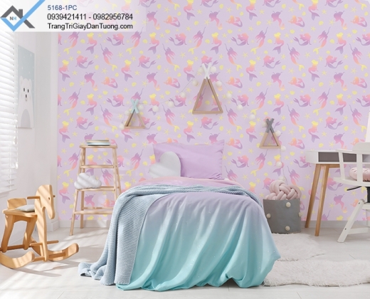 Giấy dán tường nàng tiên cá