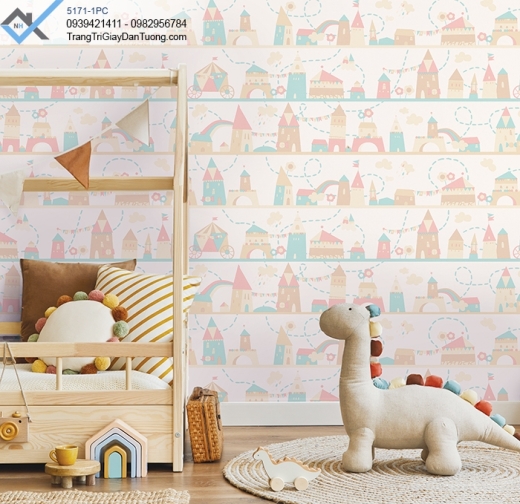 Giấy dán tường phòng trẻ em